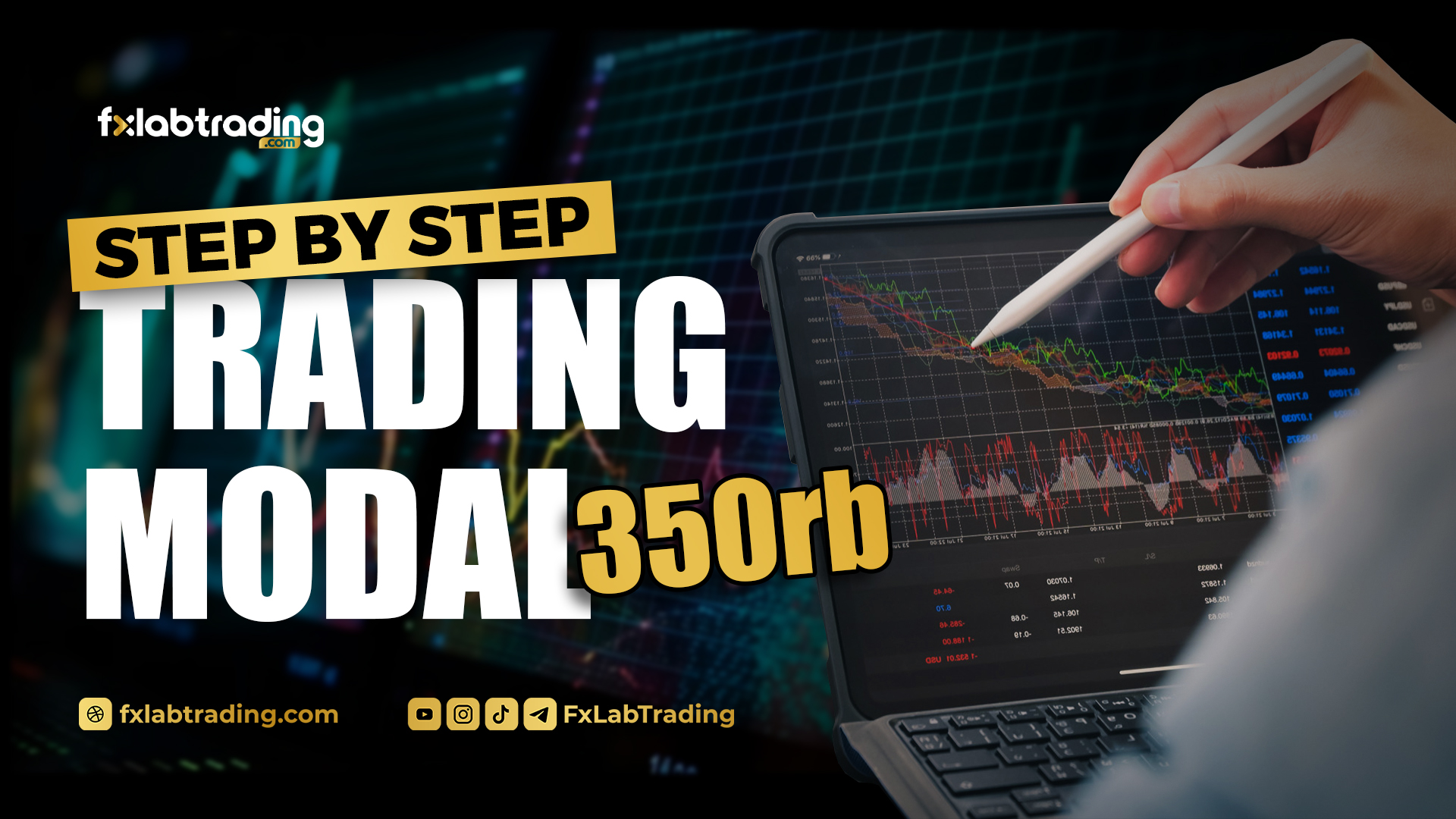 STEP BY STEP TRADING DENGAN MODAL  Rp 350 Ribu! Dibongkar Tuntas Lot Size, RRR, dan Psikologi Realistis
